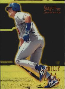 1995 Select Certified - Mirror Gold #82 Billy Ashley Front