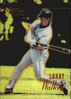 1995 Select Certified - Mirror Gold #89 Larry Walker Front