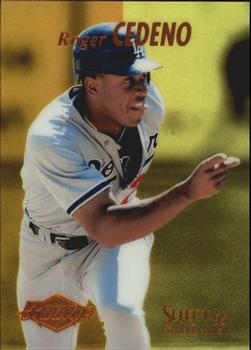 1995 Select Certified - Mirror Gold #93 Roger Cedeno Front
