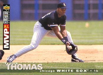 1995 Collector's Choice #75 Frank Thomas Front