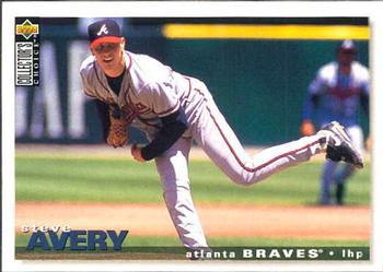 1995 Collector's Choice #161 Steve Avery Front