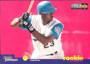 1995 Collector's Choice #1 Charles Johnson Front