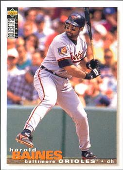 1995 Collector's Choice #338 Harold Baines Front