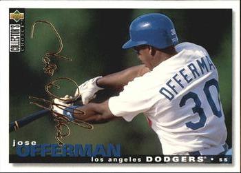 1995 Collector's Choice - Gold Signature #221 Jose Offerman Front