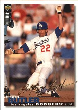 1995 Collector's Choice - Gold Signature #230 Brett Butler Front