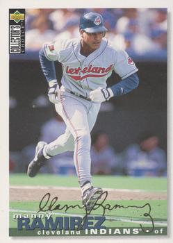 1995 Collector's Choice - Gold Signature #275 Manny Ramirez Front