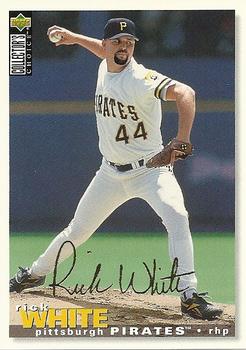 1995 Collector's Choice - Gold Signature #383 Rick White Front