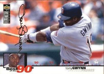 1995 Collector's Choice - Silver Signature #61 Tony Gwynn Front
