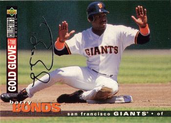 1995 Collector's Choice - Silver Signature #82 Barry Bonds Front