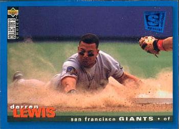 1995 Collector's Choice SE #106 Darren Lewis Front