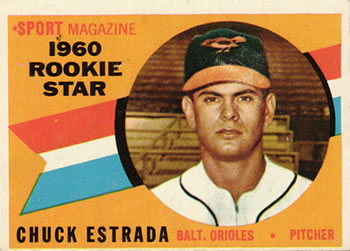 1960 Topps #126 Chuck Estrada Front