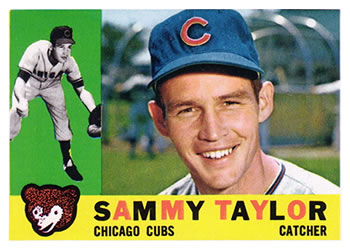 1960 Topps #162 Sammy Taylor Front