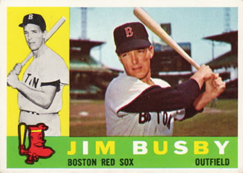 1960 Topps #232 Jim Busby Front