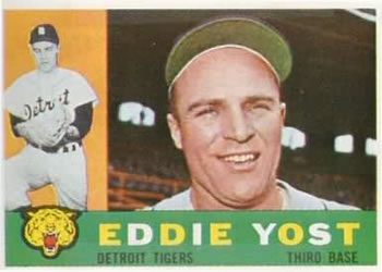 1960 Topps #245 Eddie Yost Front