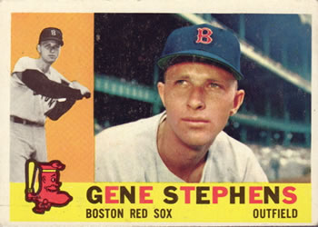 1960 Topps #363 Gene Stephens Front