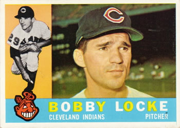 1960 Topps #44 Bobby Locke Front
