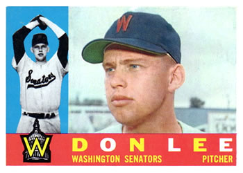 1960 Topps #503 Don Lee Front