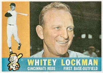 1960 Topps #535 Whitey Lockman Front