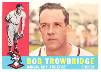 1960 Topps #66 Bob Trowbridge Front