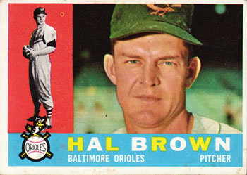 1960 Topps #89 Hal Brown Front