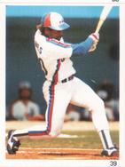 1987 Red Foley Stickers #39 Tim Raines Front