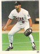 1988 Red Foley Stickers #26 Gary Gaetti Front