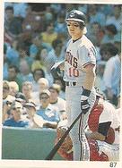 1988 Red Foley Stickers #87 Pat Tabler Front