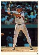 1989 Red Foley Stickers #19 Gary Carter Front
