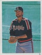 1990 Red Foley Stickers #5 Bert Blyleven Front