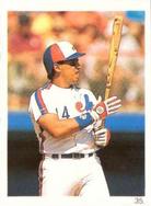 1990 Red Foley Stickers #35 Andres Galarraga Front