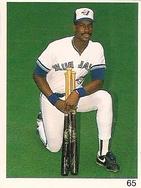 1991 Red Foley Stickers #65 Fred McGriff Front