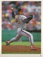 1992 Red Foley Stickers #1 Jim Abbott Front