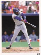 1992 Red Foley Stickers #23 Joe Carter Front
