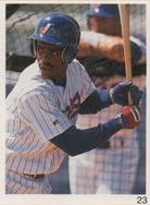 1993 Red Foley Stickers #23 Delino DeShields Front