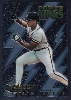1995 Finest - Power Kings #PK16 Fred McGriff Front