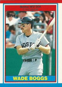 1989 Topps UK Minis #4 Wade Boggs Front