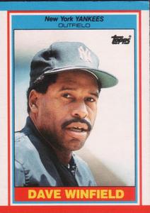 1989 Topps UK Minis #84 Dave Winfield Front