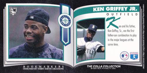 1993 Diamond Marks Bookmarkers #NNO Ken Griffey Jr. Back