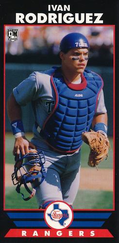 1993 Diamond Marks Bookmarkers #NNO Ivan Rodriguez Front
