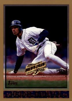 1998 Topps - Inaugural Devil Rays #34 Brian Hunter Front