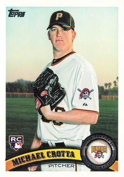 2011 Topps #401 Michael Crotta Front