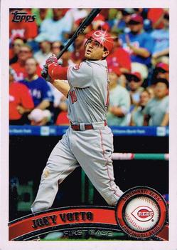 2011 Topps #5 Joey Votto Front