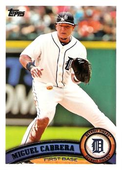2011 Topps #150 Miguel Cabrera Front