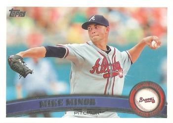 2011 Topps #478 Mike Minor Front