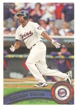 2011 Topps #485 Delmon Young Front