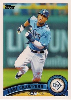 2011 Topps #25 Carl Crawford Front