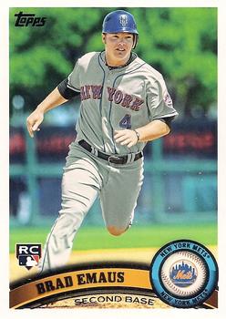 2011 Topps #427 Brad Emaus Front