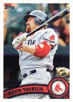 2011 Topps #500 Kevin Youkilis Front