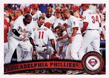 2011 Topps #511 Philadelphia Phillies Front