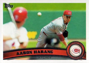 2011 Topps #249 Aaron Harang Front